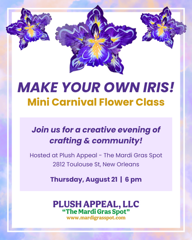 CARNIVAL FLOWER CLASS - AUGUST 2025