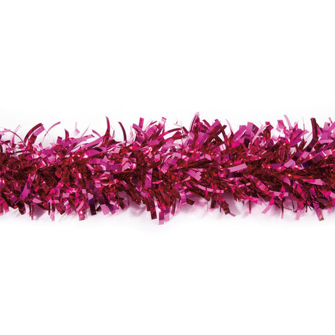 Cerise Metallic Twist 4" X 25' (Roll)