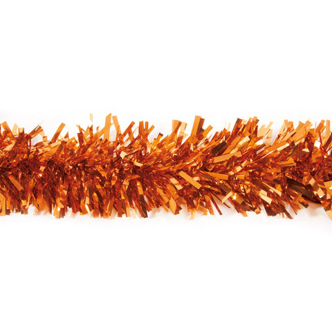 Orange Metallic Twist 4" X 25' (Roll)
