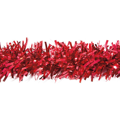 Red Metallic Twist 4" X 25' (Roll)