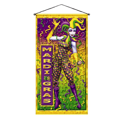 Mardi Gras Door / Wall Panel 30" x 5' (Each)