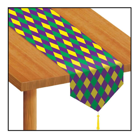 Mardi Gras Table Runner 11" x 6' (Each)