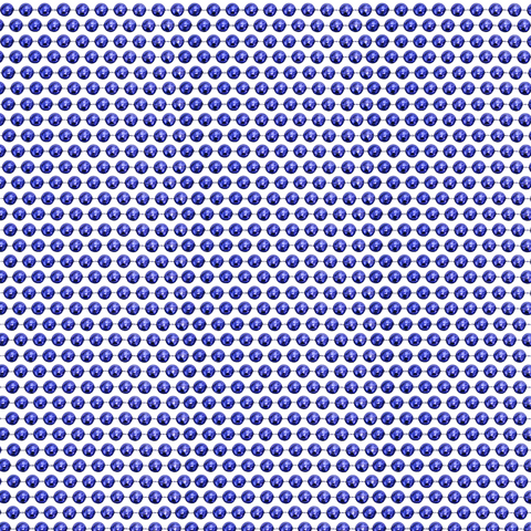 33" Round Metallic Dark Blue Mardi Gras Beads - 6 Dozen (72 Necklaces)