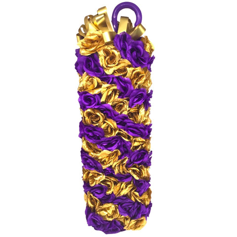 Purple and Gold Flower Cane (180 Flowers)