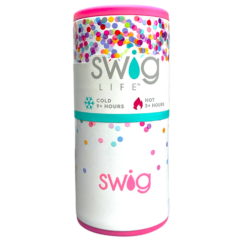 SWIG 12 oz Confetti Skinny Can Cooler (Each)