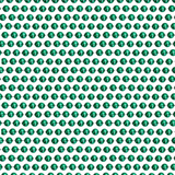 48" 10mm Round Metallic Green Mardi Gras Beads