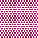 48" 12mm Cut Metallic Hot Pink Mardi Gras Beads