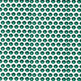 48" 12mm Round Metallic Green Mardi Gras Beads