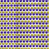48" 12mm Round Metallic Purple and Gold Mardi Gras Beads