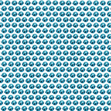 48" 12mm Round Metallic Turquoise Mardi Gras Beads