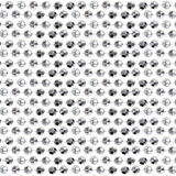 60" 12mm Cut Metallic Silver Mardi Gras Beads