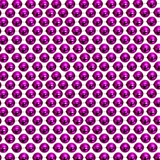 48" 14mm Round Metallic Hot Pink Mardi Gras Beads