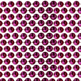 60" 18mm Round Metallic Hot Pink Mardi Gras Beads