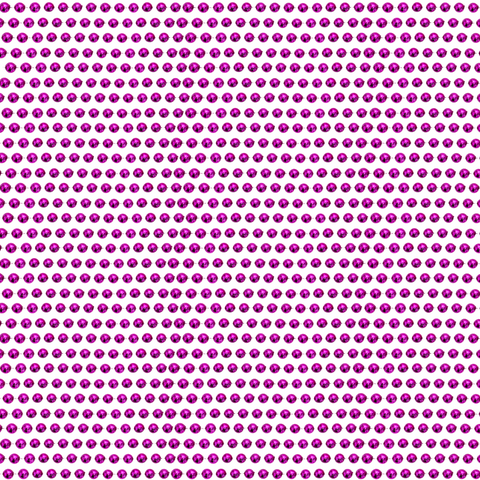 33" Round Metallic Hot Pink Mardi Gras Beads (Case - 60 Dozen)
