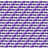 48" Swirl Metallic Purple Mardi Gras Beads  - Dozen (12 Necklaces)