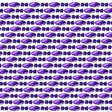 48" Swirl Metallic Purple Mardi Gras Beads - Case (25 Dozen)