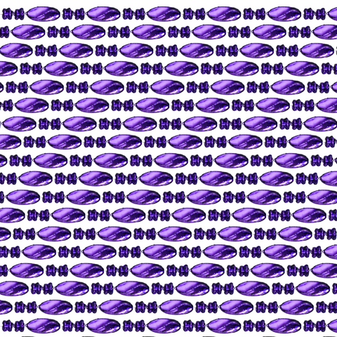 48" Swirl Metallic Purple Mardi Gras Beads - Case (25 Dozen)
