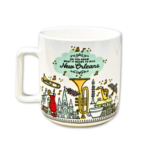 Do you Know What it Means to Miss New Orleans Mug (Each)