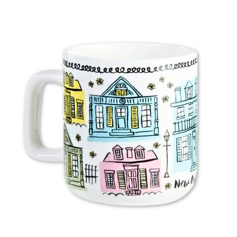 Creole Cottages Coffee Mug (Each)