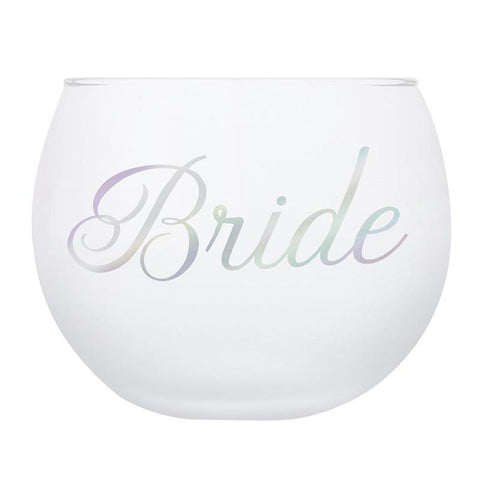 13oz Roly Poly Glass - Bride (Each)