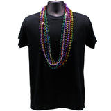 42" Mix 6 Styles, Metallic 6 Color Beads