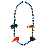 42" Crab, Fish, Shrimp and Clam Necklace (Each)