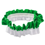 Green and White St. Patrick's Day Garter (Dozen)