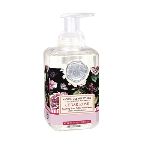 Michel Design Works Cedar Rose Foaming Soap (Each)