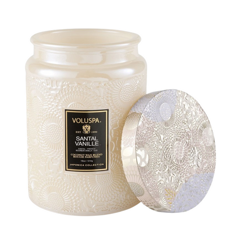 Voluspa Santal Vanille 18oz Large Jar Candle (Each)