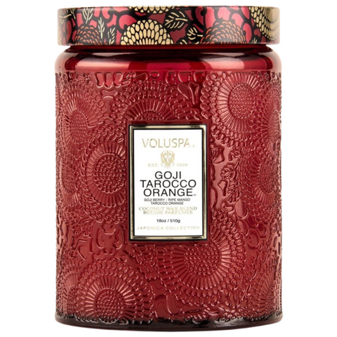 Voluspa Goji Tarocco Orange 18oz Large Jar Candle (Each)