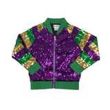 Little Miss Mardi Gras Kids Sequin Jacket (Each)