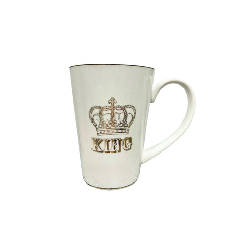 White "King" Coffee Mug (Each)