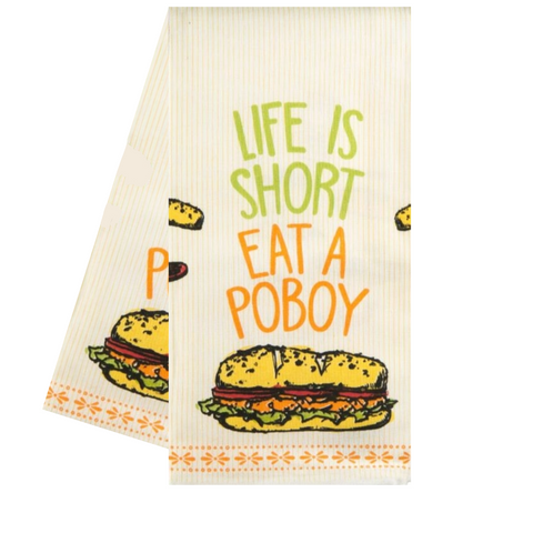 Po Boy Kitchen Towel (Each)