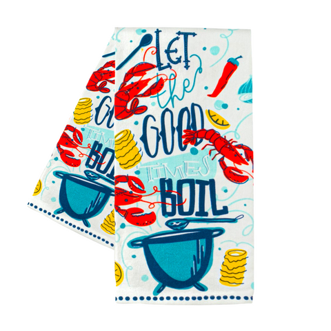 Let the Good Times Boil Kitchen Towel (Each)