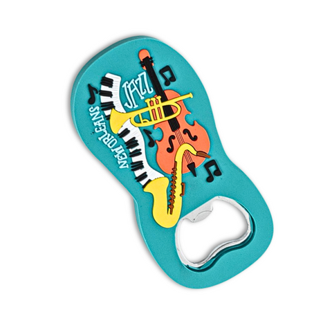 Nola Jazz Magnetic Bottle Opener (Each)