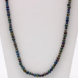 27" Multi Color Glass Bead Necklace (Dozen)