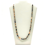 27" Multicolor Glass Bead Necklace (Dozen)