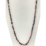 27" Multicolor Glass Bead Necklace (Dozen)