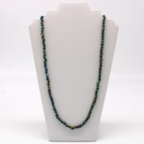 27" Multicolor Iridescent Glass Bead Necklace (Dozen)
