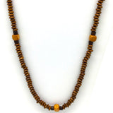 27" Mixed Wood Bead Necklace (Dozen)