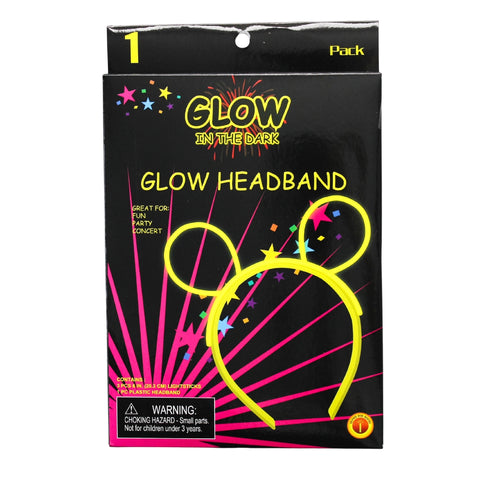 Yellow Glow Headband (Each)