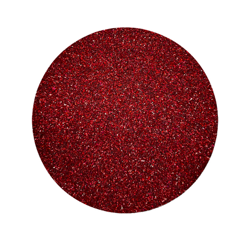 8oz Glitter - Holographic Red (Each)