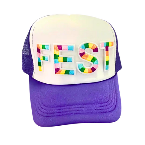Purple Fest Trucker Hat (Each)