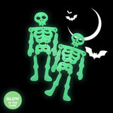 Glow in The Dark Skeleton Dangle Earrings (Pair)