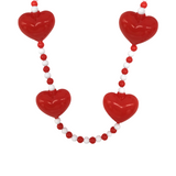 35" LED Red Heart Necklace (Each)