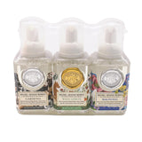 Michele Design Works Mini Foaming Soap Set - Gardina, Wild Lemon and Magnolia (Pack of 3)