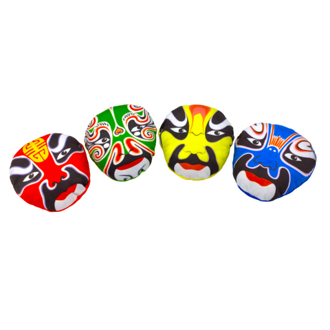 6" Plush Samurai Face - Assorted (Each)