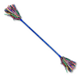 22" Tinsel Baton - 4 Colors (Dozen)