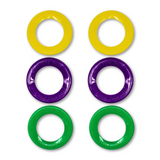 Purple, Green and Gold Skimmer Ring 5.5" (Dozen)
