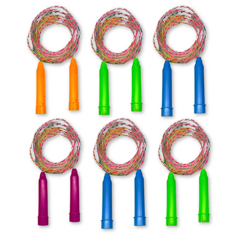 Assorted Color Jump Rope (Pack of 6)